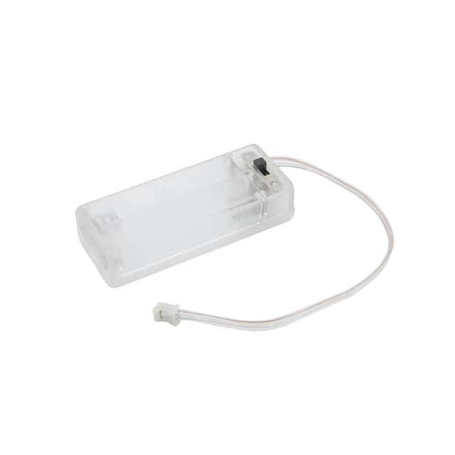 PIS-1275 CRYSTAL BATTERY BOX - 2 X AAA