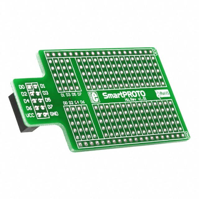MIKROE-197 BOARD SMARTPROTO IDC10 FEMALE
