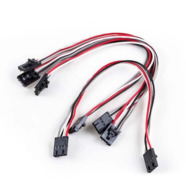 LS-CAB4P-08 M/M 4PIN CONN I2C CABLE 8" 4PACK