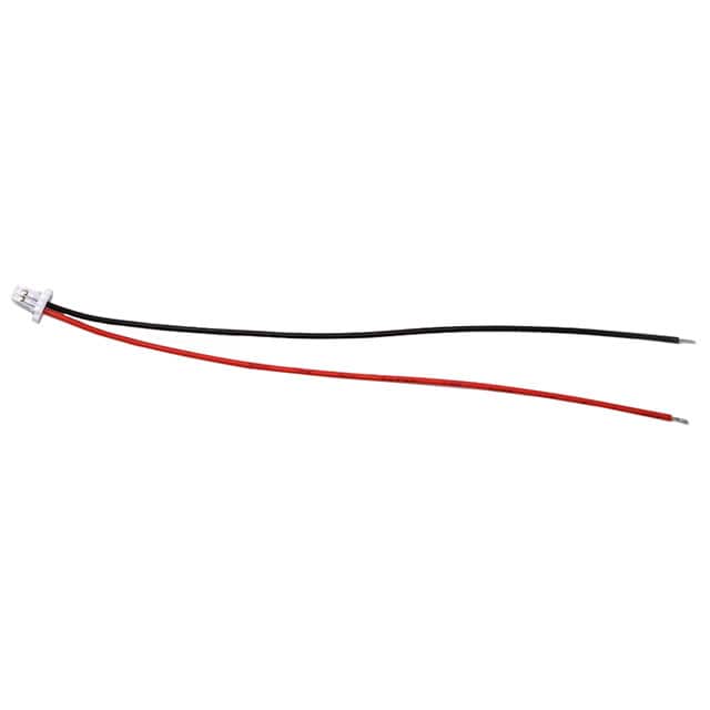 ASR00015-100 2-PIN JST-SH PIGTAIL 100MM