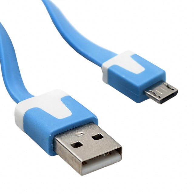 VA-FC-1M-BLW CABLE USB A-MICRO B 1M BLW/WHT