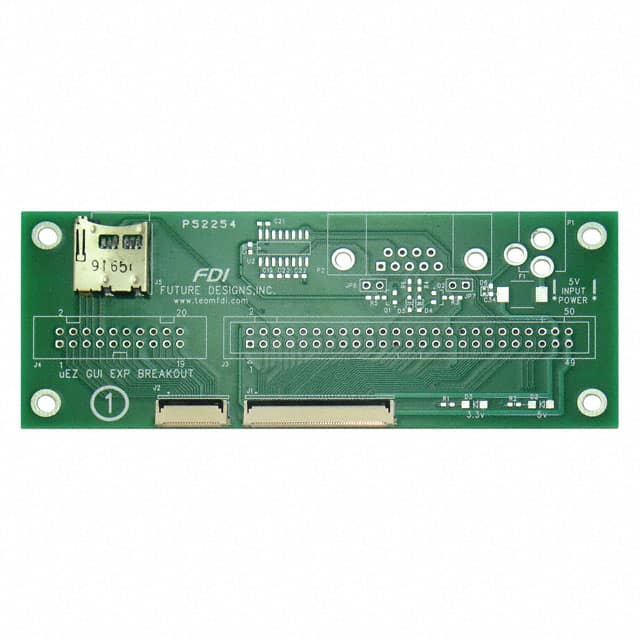 UEZGUI-EXP-BRKOUT UEZ GUI BRKOUT MICROSD PWR/RS232