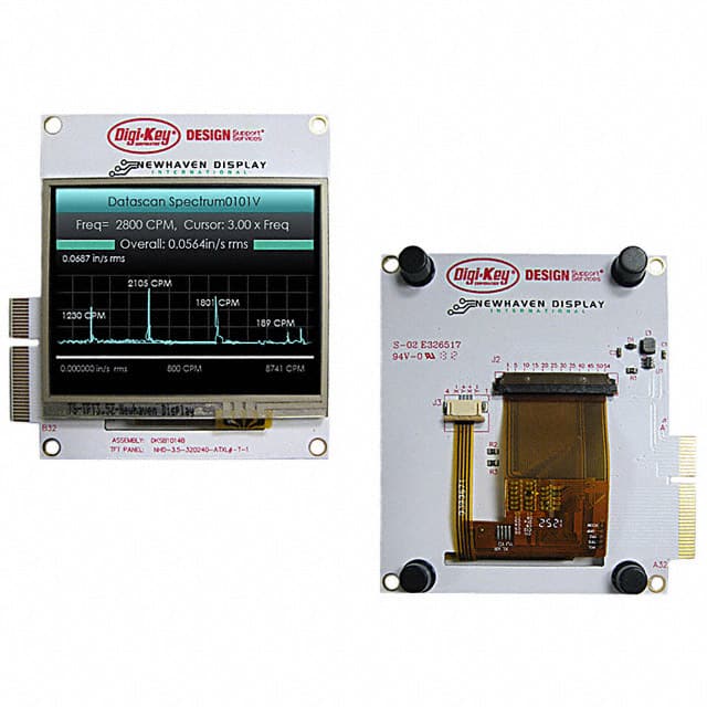 NHD-3.5-320240MF-PIC EVAL BOARD PIC32 ADAPT BD 3.5"LCD