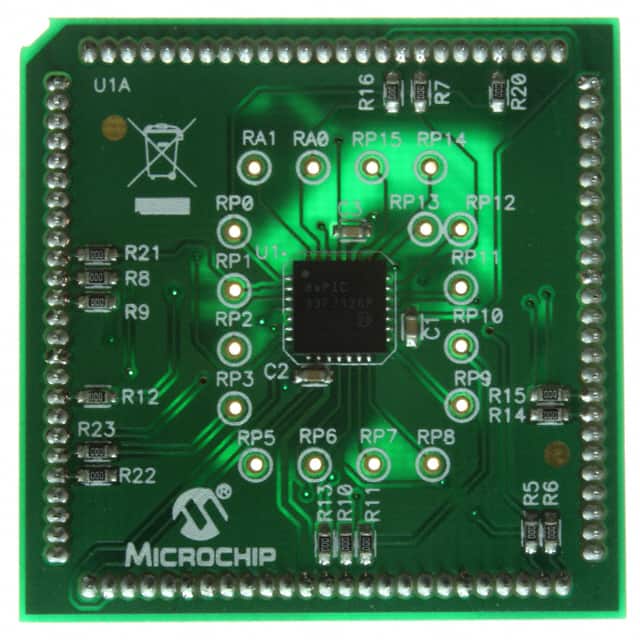 MA330015 MODULE DSPIC33 28P-100P QFP GP