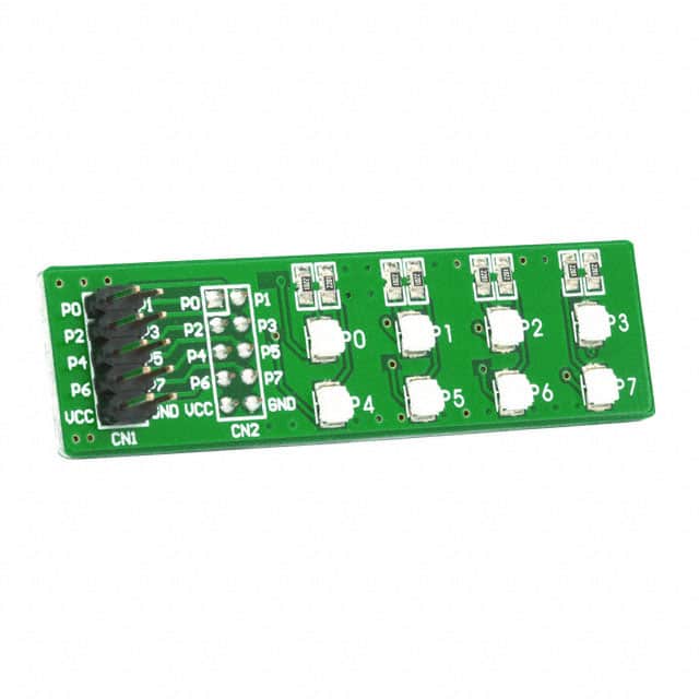 MIKROE-572 BOARD EASYLED W/GREEN DIODES