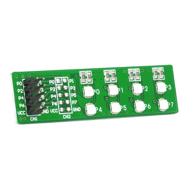 MIKROE-573 BOARD EASYLED W/YELLOW DIODES