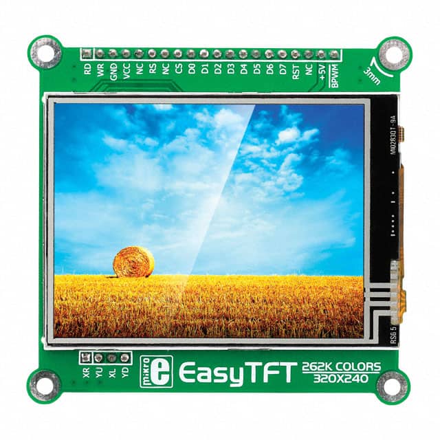 MIKROE-1142 DISPLAY BOARD EASYTFT