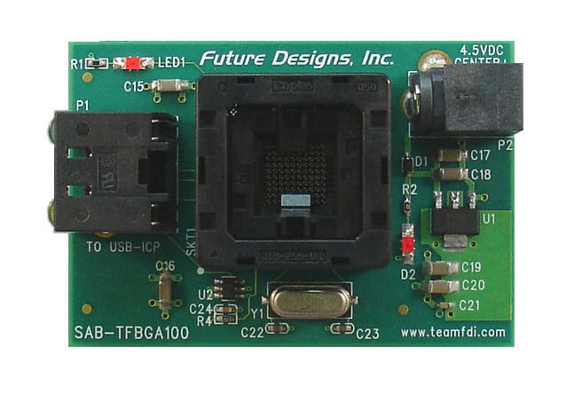 SAB-TFBGA100 BOARD SCKT ADAPTER FOR TFBGA100
