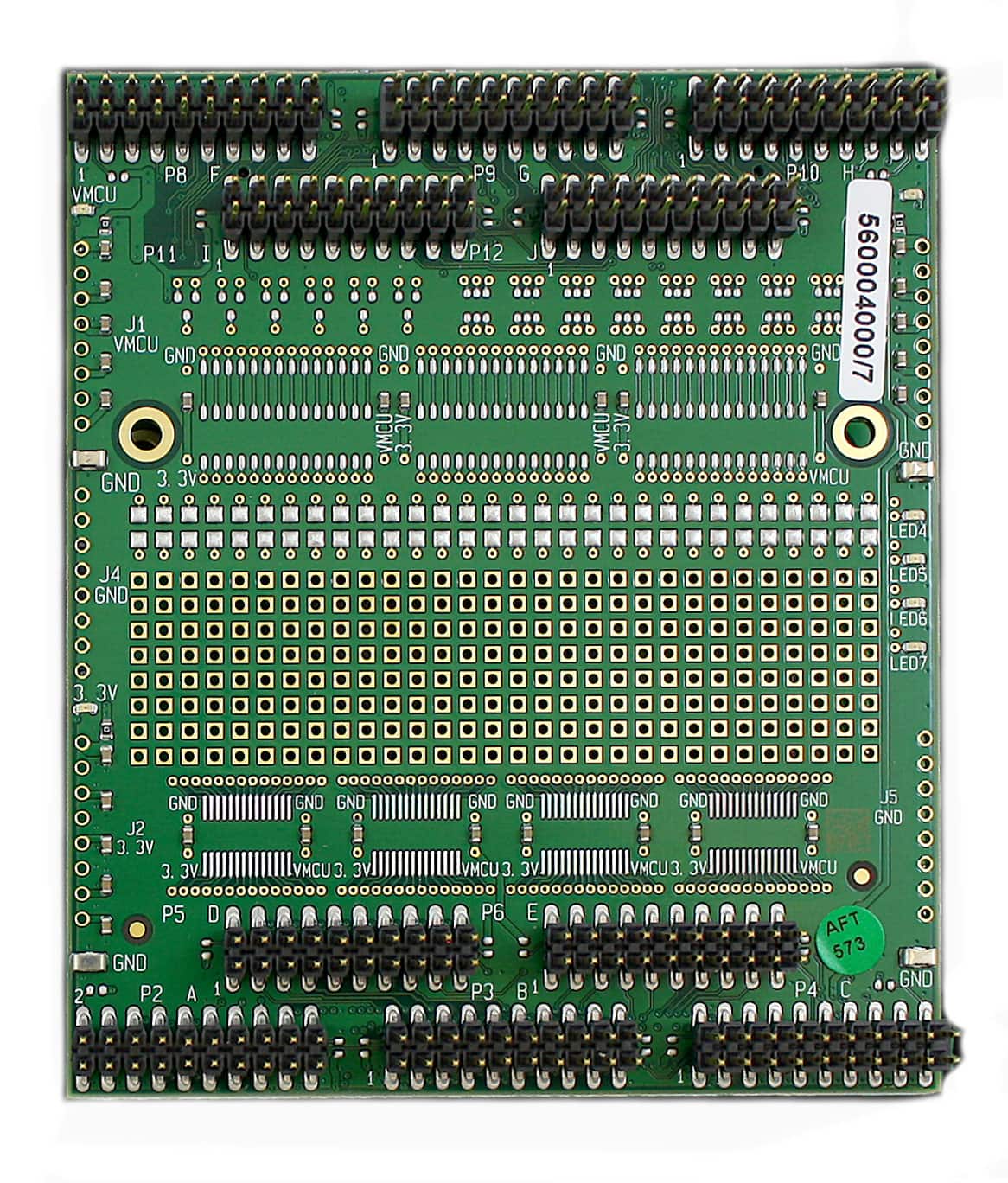 EFM32-GXXX-PTB BOARD PROTOTYPING FOR EFM32