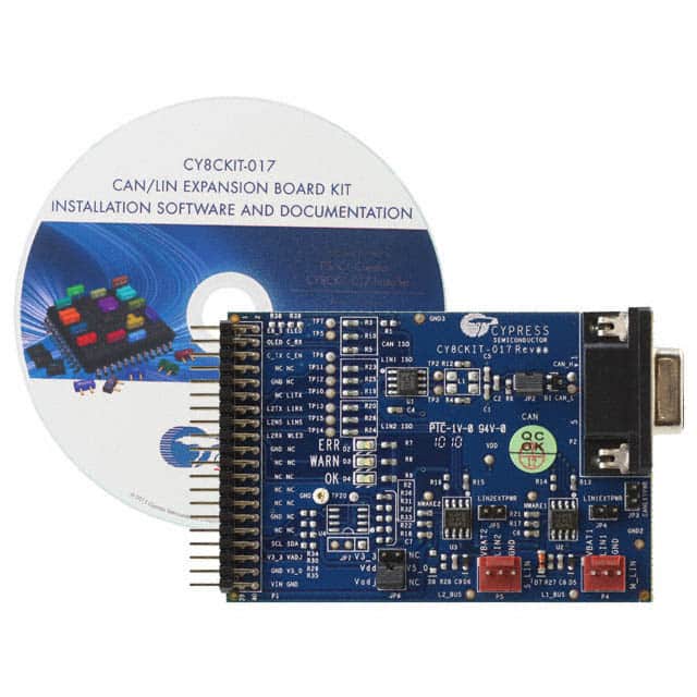 CY8CKIT-017 KIT DEV CAN/LIN EXPANSION BOARD