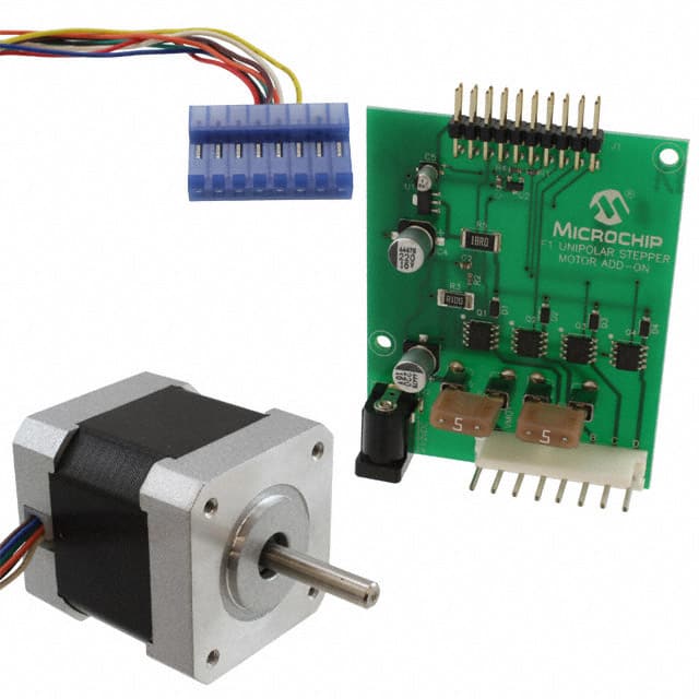 DM164130-8 MOTOR ADD-ON UNIPOLAR STEPPER F1