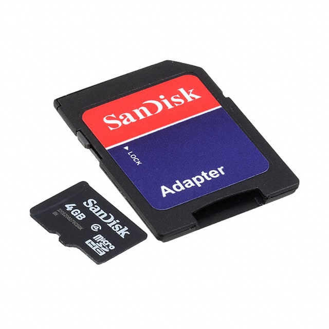MIKROE-1282 MICROSD CARD 4GB WITH ADAPTER