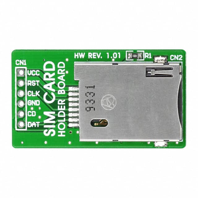 MIKROE-314 BOARD SIM CARD HOLDER