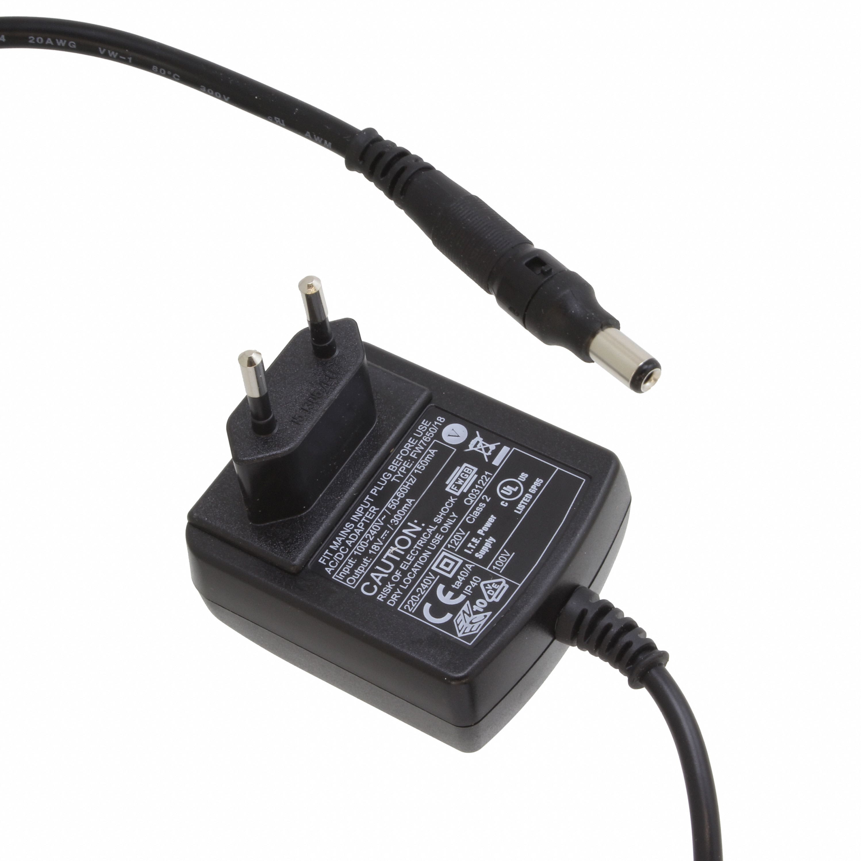 5.50.01.EU EU POWER ADAPTER FOR FLASHER 5/ST7 POWER ADAPTER FLASHER 5/ST7 EU
