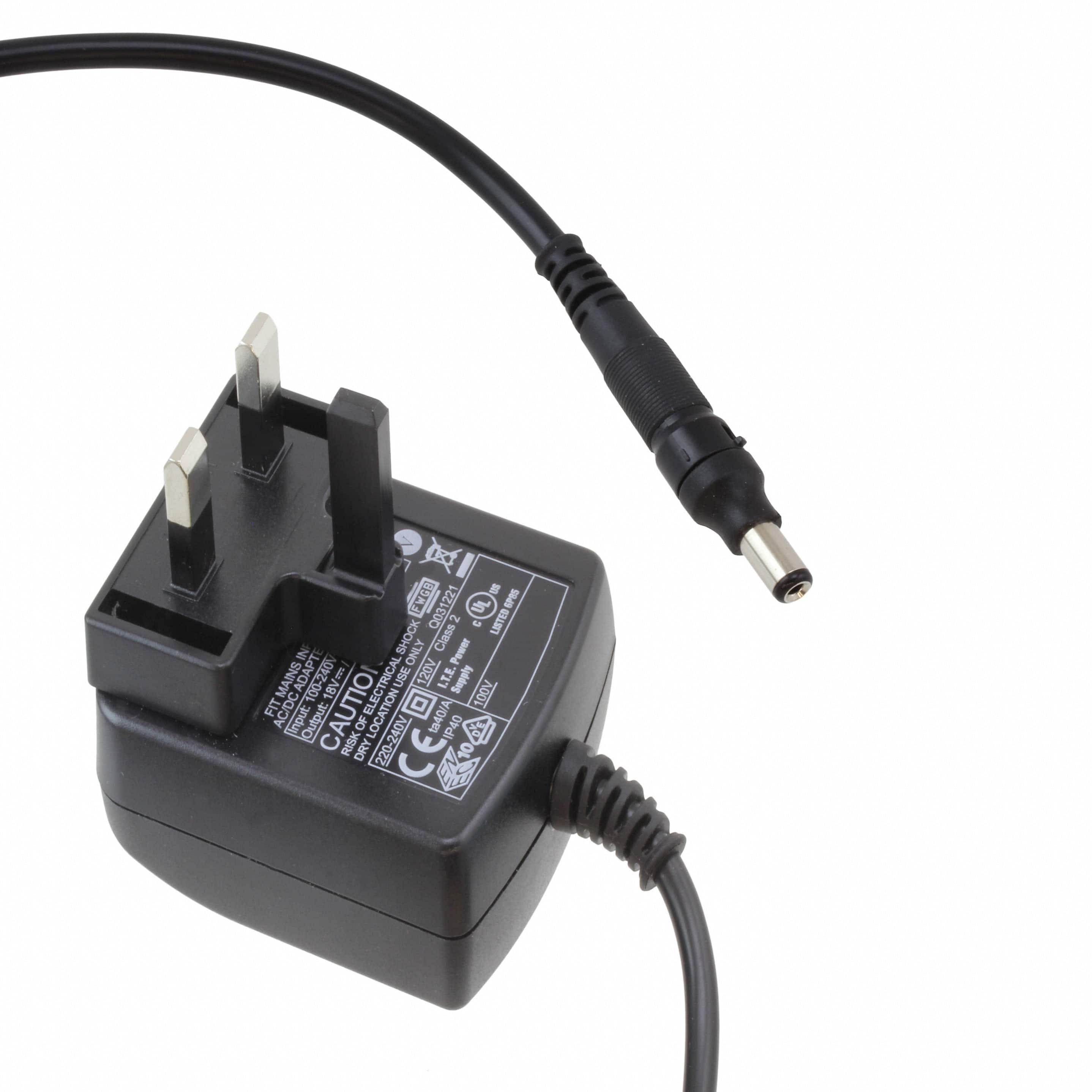 5.50.01.UK UK POWER ADAPTER FOR FLASHER 5/ST7 POWER ADAPTER FLASHER 5/ST7 UK