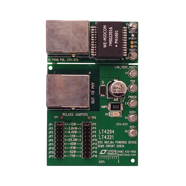 DC2583A DEMO BOARD FOR LT4294/LT4321