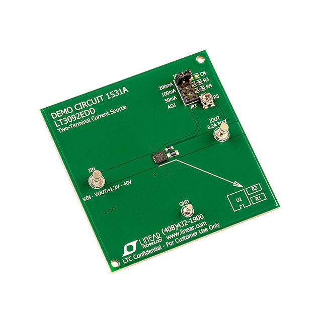 DC1531A BOARD DEMO FOR LT3092EDD