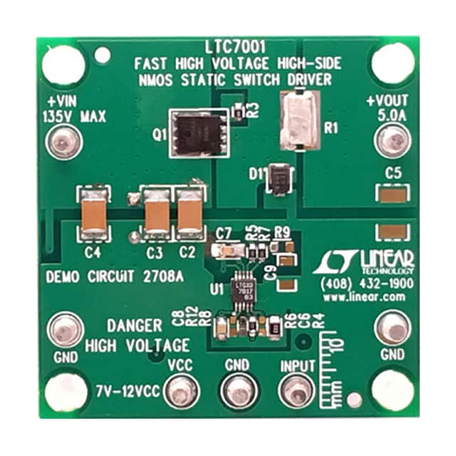DC2708A LTC7001EMSE DEMO BOARD HIGH SIDE