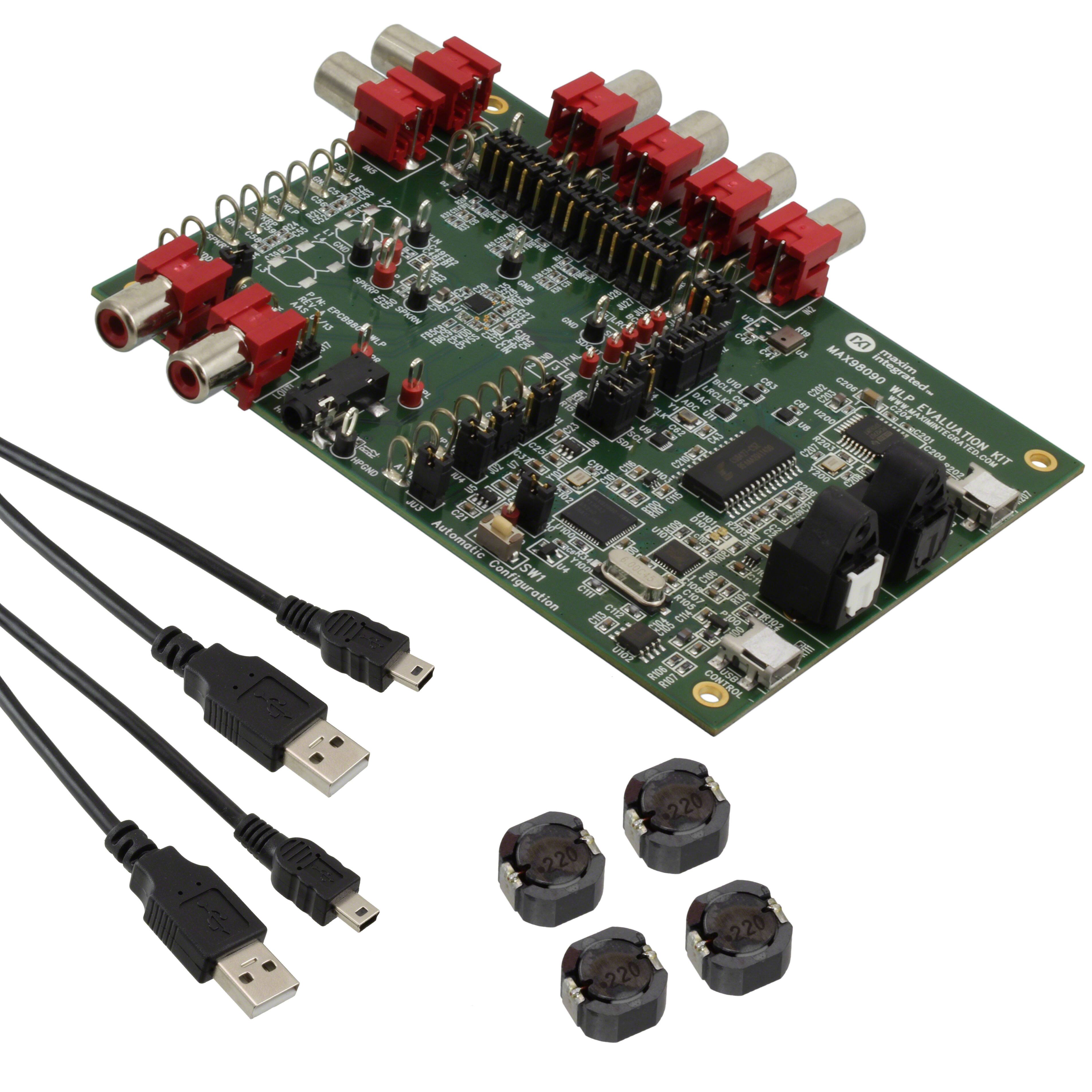 MAX98090EVKIT#WLP BOARD EVAL FOR ULP STEREO CODEC