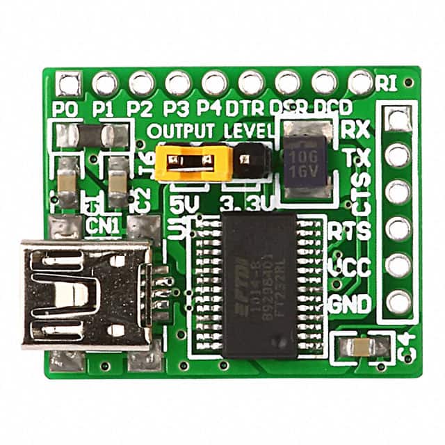 MIKROE-483 BOARD USB UART FT232R