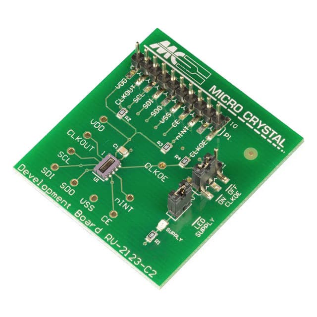 RV-2123-C2-EVALUATION-BOARD RV-2123 RTC EVAL BOARD