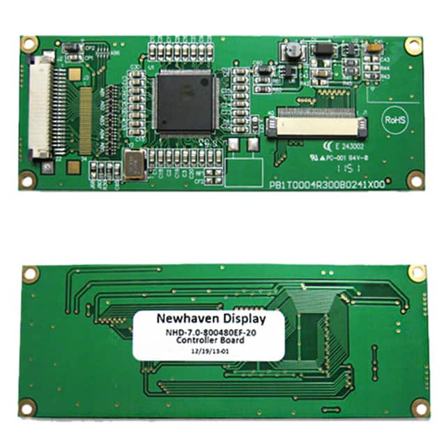NHD-7.0-800480EF-20 CONTROLLER BOARD FOR 7.0 TFT