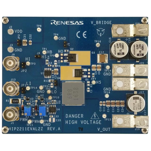 HIP2211EVAL2Z HIP2211 8 LD SOIC EVAL BOARD