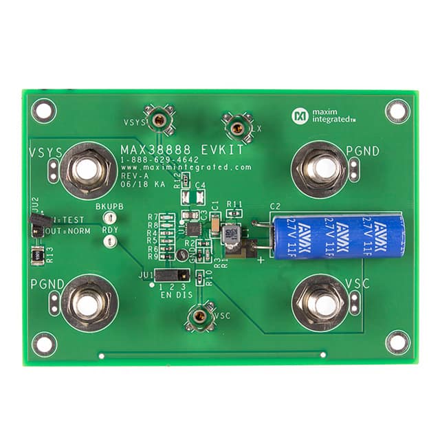 MAX38888EVKIT# A SUPER CAP BACK-UP REGULATOR DE