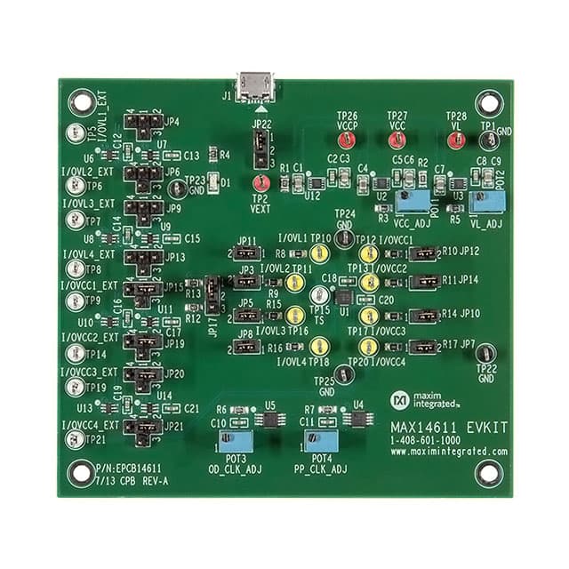 MAX14611EVKIT# EVAL BOARD FOR MAX14611