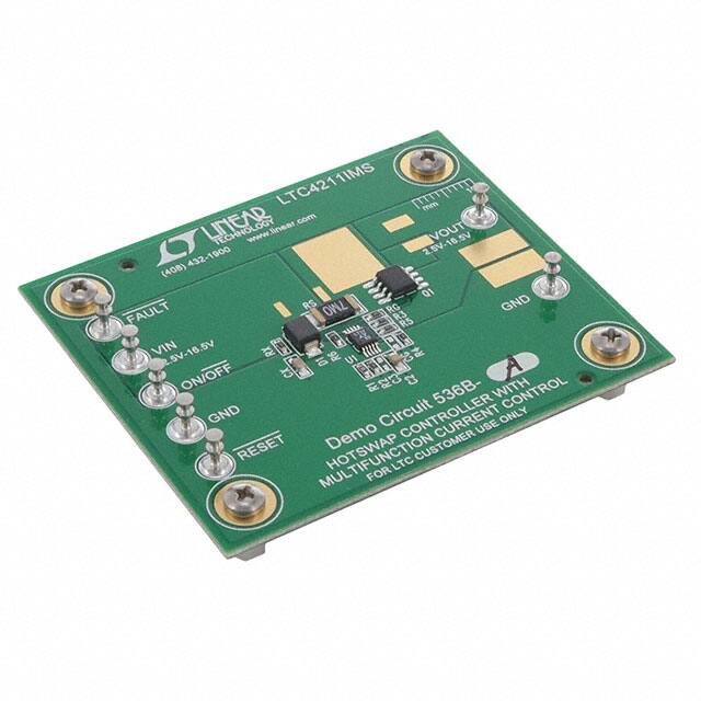 DC536B-A DEMO BOARD FOR LTC4211CMS