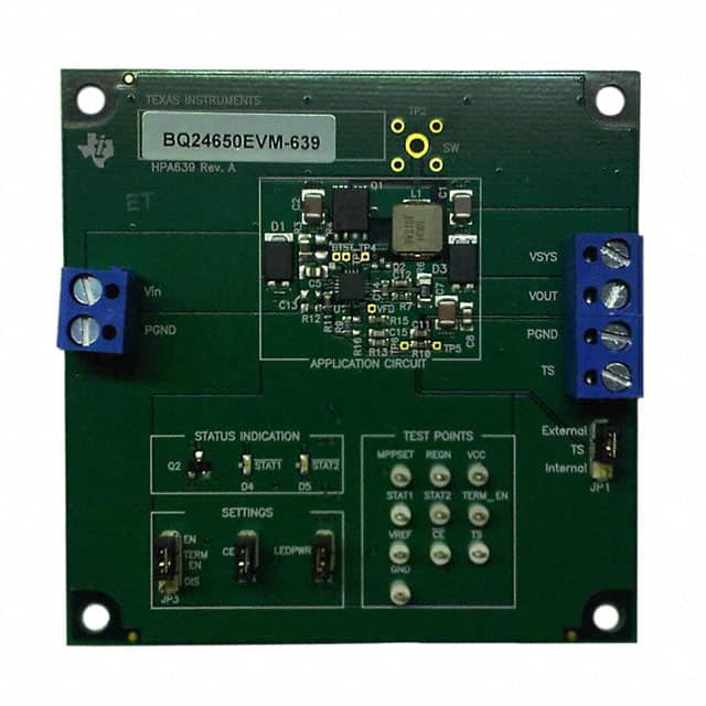 BQ24650EVM-639 EVAL MODULE FOR BQ24650