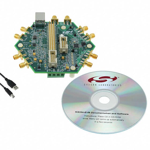 SI5324-EVB BOARD EVALUATION SI5324