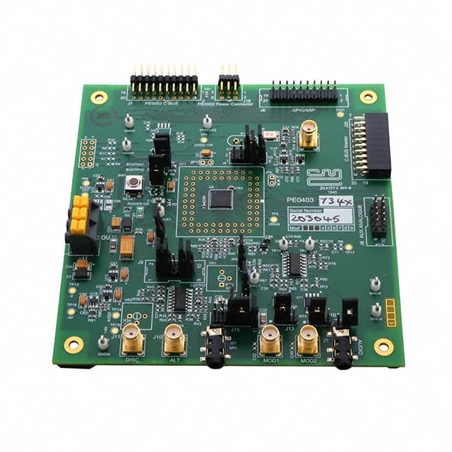 PE0403-734X EVALUATION BOARD FOR CMX7341