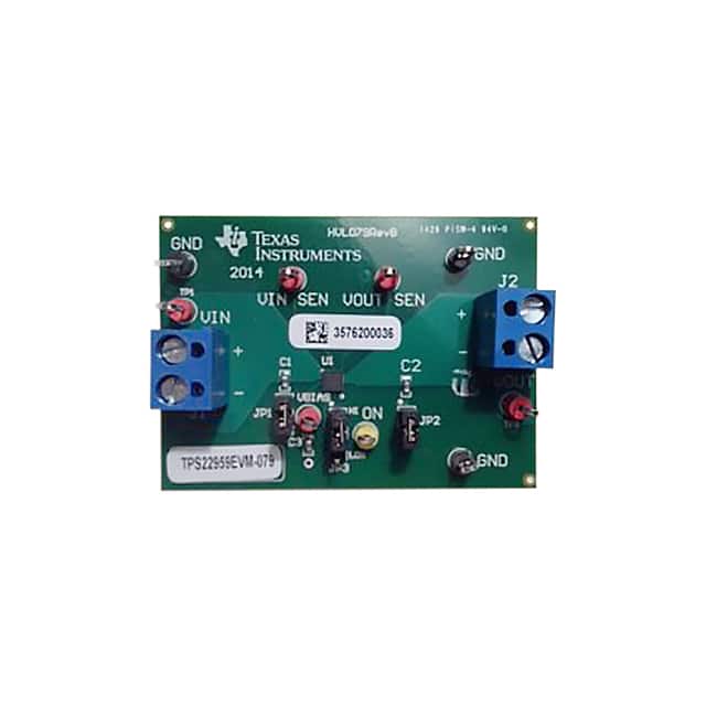TPS22959EVM-079 EVAL BOARD FOR TPS22959