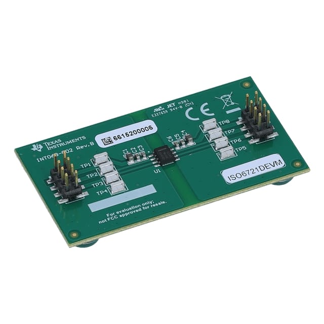 ISO6721DEVM EVAL BOARD FOR ISO6721