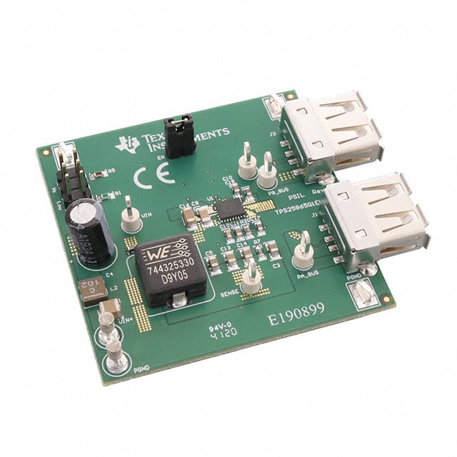 TPS25865Q1EVM-141 TPS25865-Q1 DUAL 3-A USB TYPE-A
