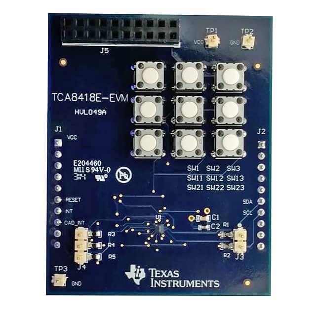 TCA8418E-EVM EVAL BOARD FOR TCA8418E