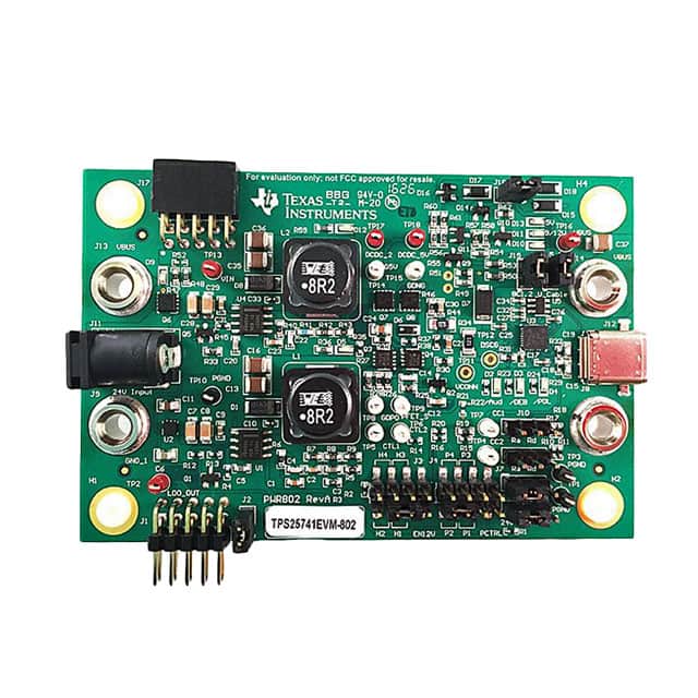 TPS25741EVM-802 EVALUATION MODULE