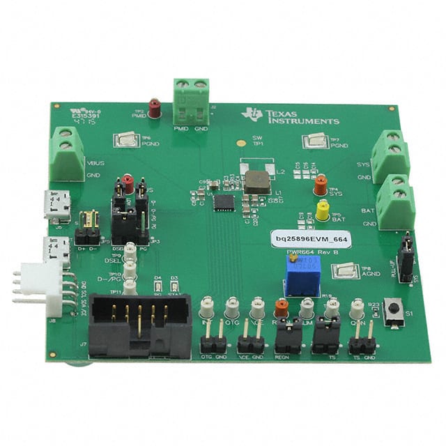 BQ25896EVM-664 COMPLETE CHARGER EVALUATION MODU