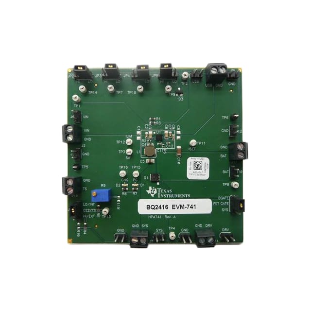 BQ24165EVM-741 EVAL MODULE FOR BQ24165-741