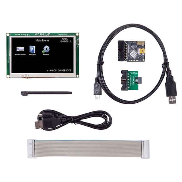 UEZGUI-1788-43WQT 4.3" NO TOUCH LCD GUI DEV KIT