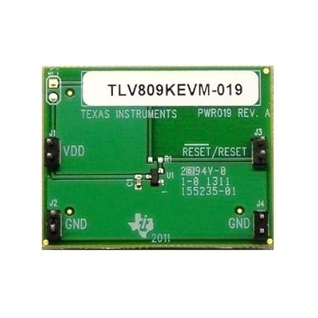 TLV809KEVM-019 EVAL MODULE FOR TLV809K33