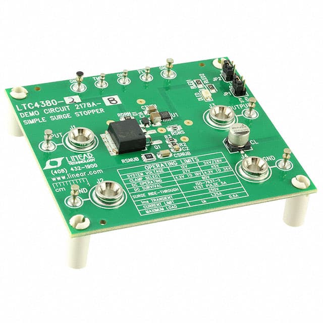 DC2178A-B DEMO BOARD FOR LTC4380IDD-2