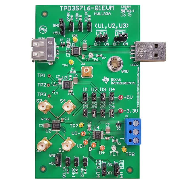 TPD3S716-Q1EVM EVALUATION MODULE