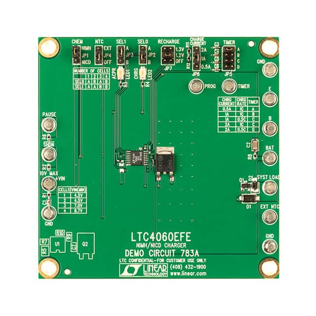 DC783A BOARD DEMO FOR LTC4060EFE