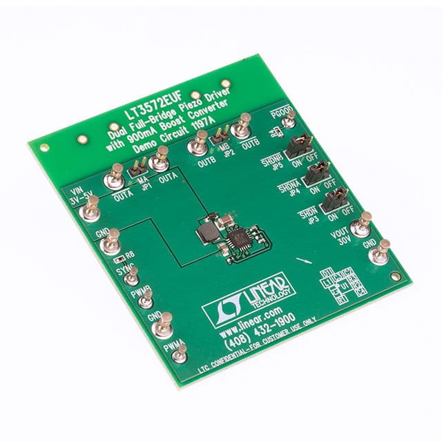 DC1197A BOARD DEMO FOR LT3572EUF