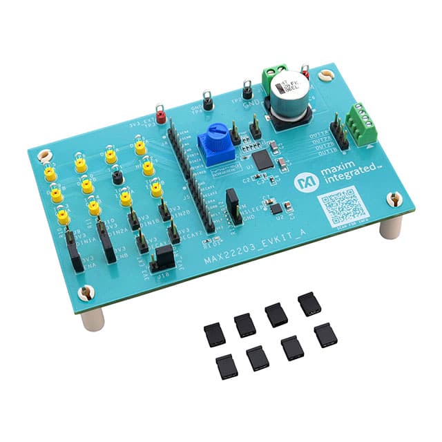 MAX22203EVKIT# EVKIT FOR MOTOR DRIVER 3.8A DUAL