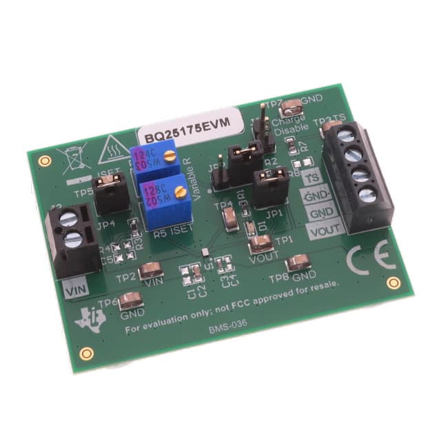 BQ25175EVM EVAL BOARD FOR BQ25175