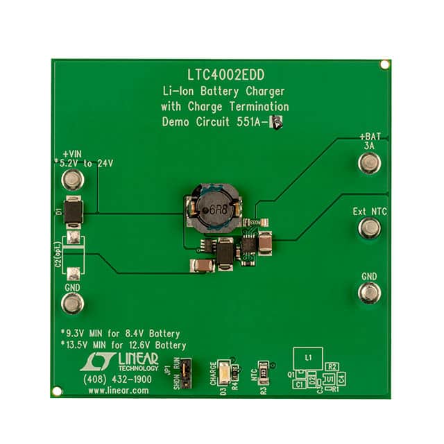 DC551A-B BOARD DEMO FOR LTC4002EDD-8.4