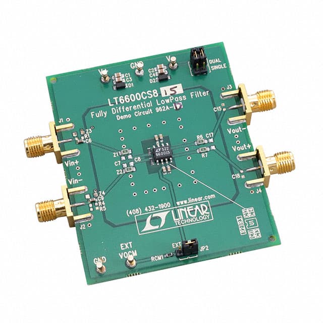 DC962A-D LT6600-15 FC=15MHZ